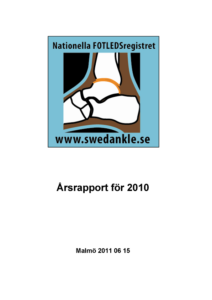 Miniatyrbild av förstasidan på årsrapporten 2010.