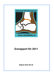 Miniatyrbild av förstasidan på årsrapporten 2011.